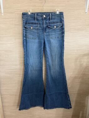 American Eagle Festival Flare Jeans women's size 10